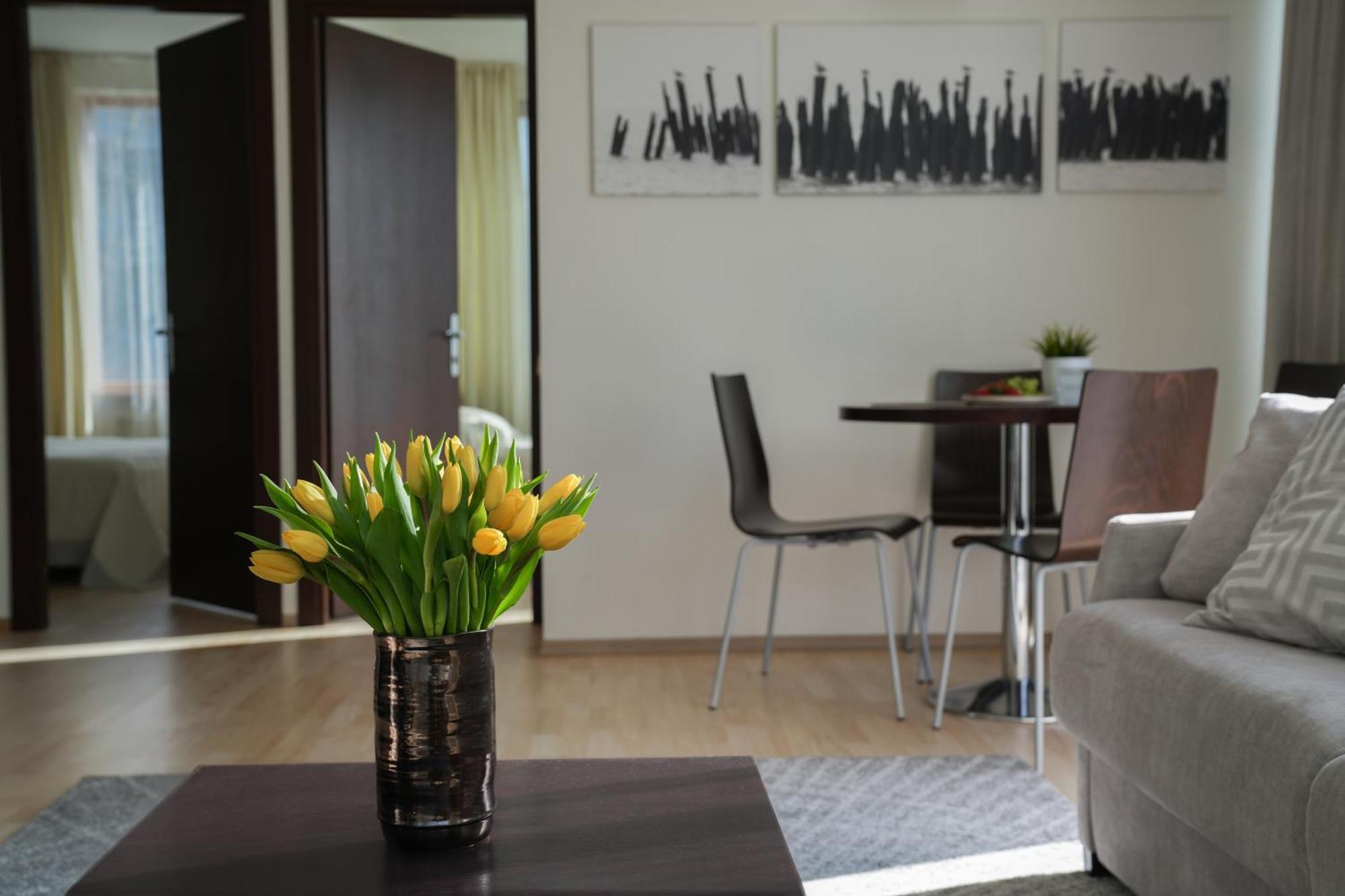 Apartamentai Tylios Pusys パランガ エクステリア 写真