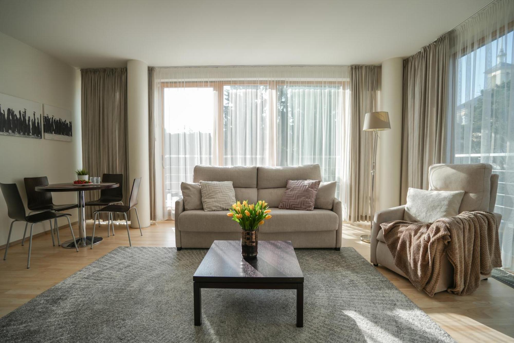 Apartamentai Tylios Pusys パランガ エクステリア 写真