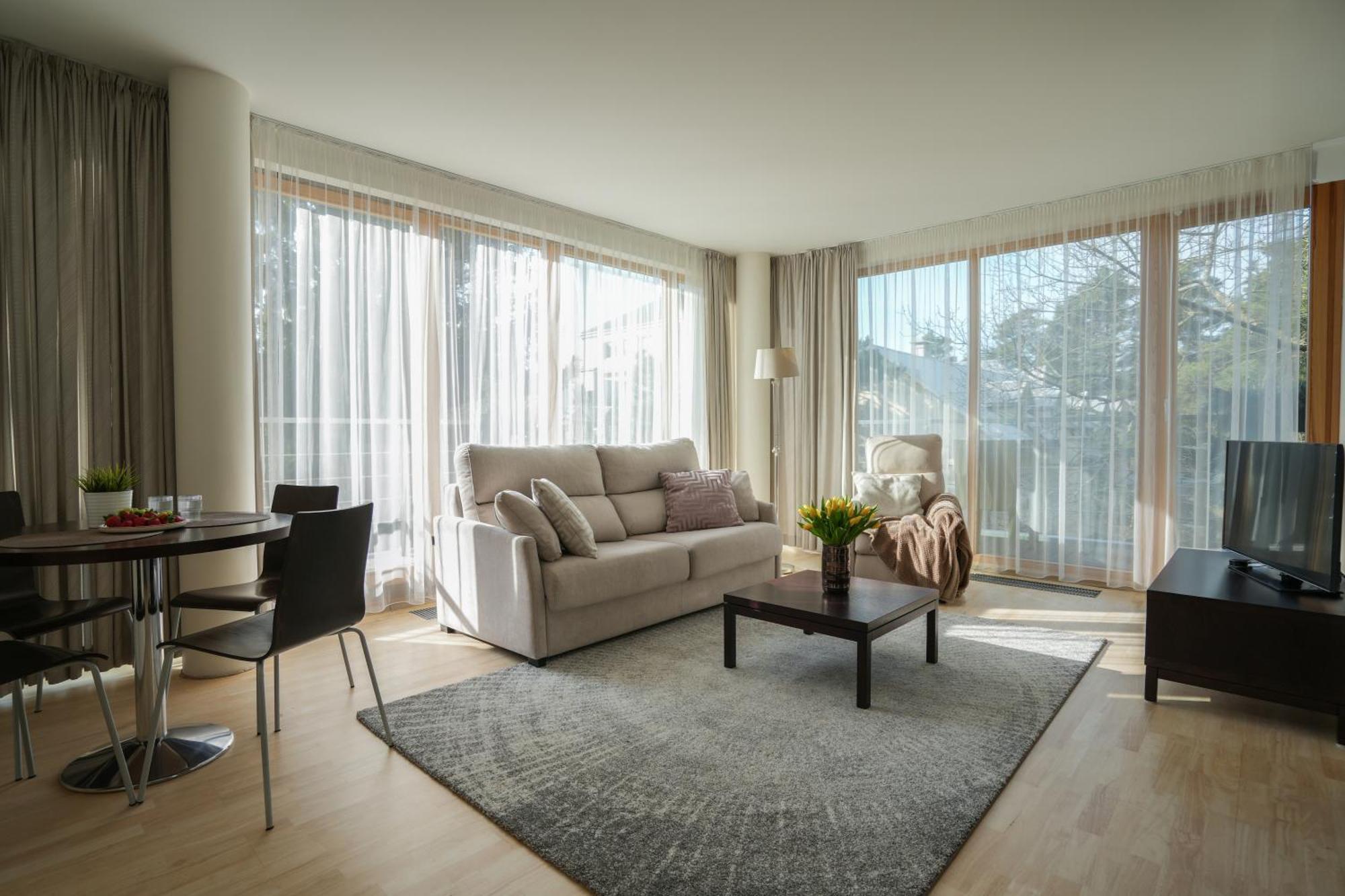 Apartamentai Tylios Pusys パランガ エクステリア 写真