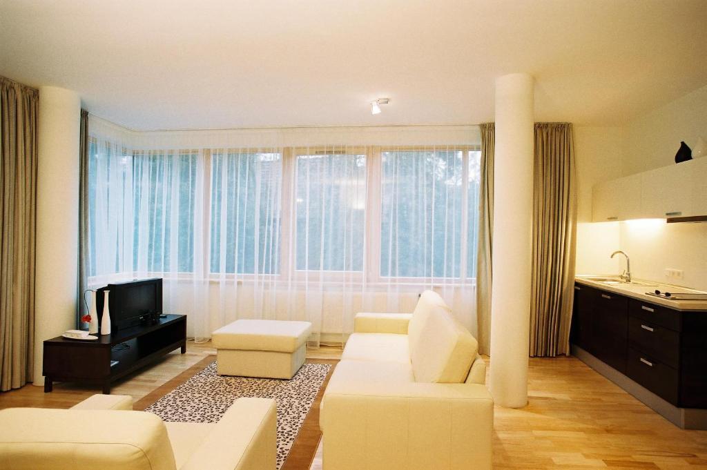 Apartamentai Tylios Pusys パランガ エクステリア 写真