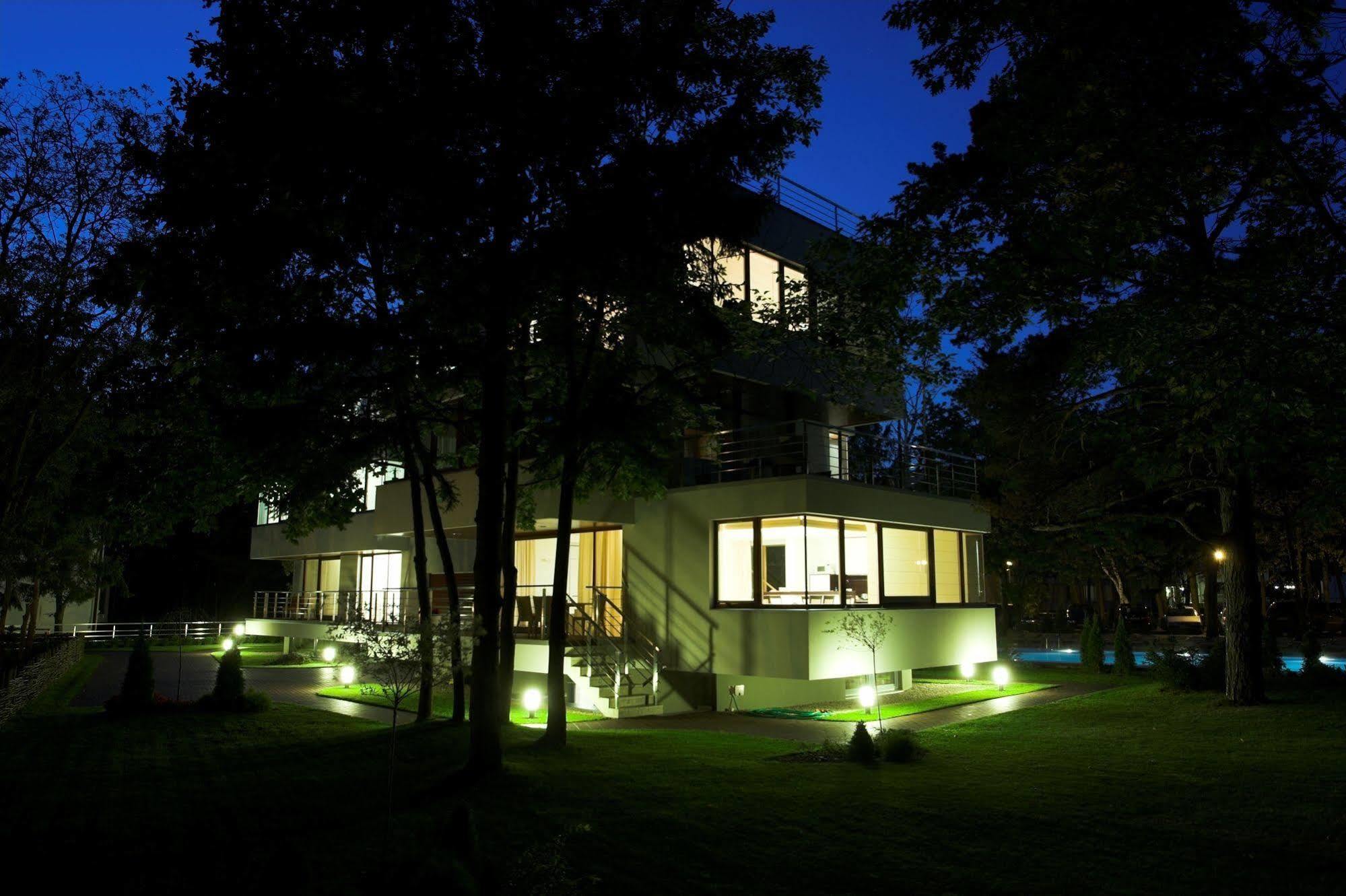 Apartamentai Tylios Pusys パランガ エクステリア 写真