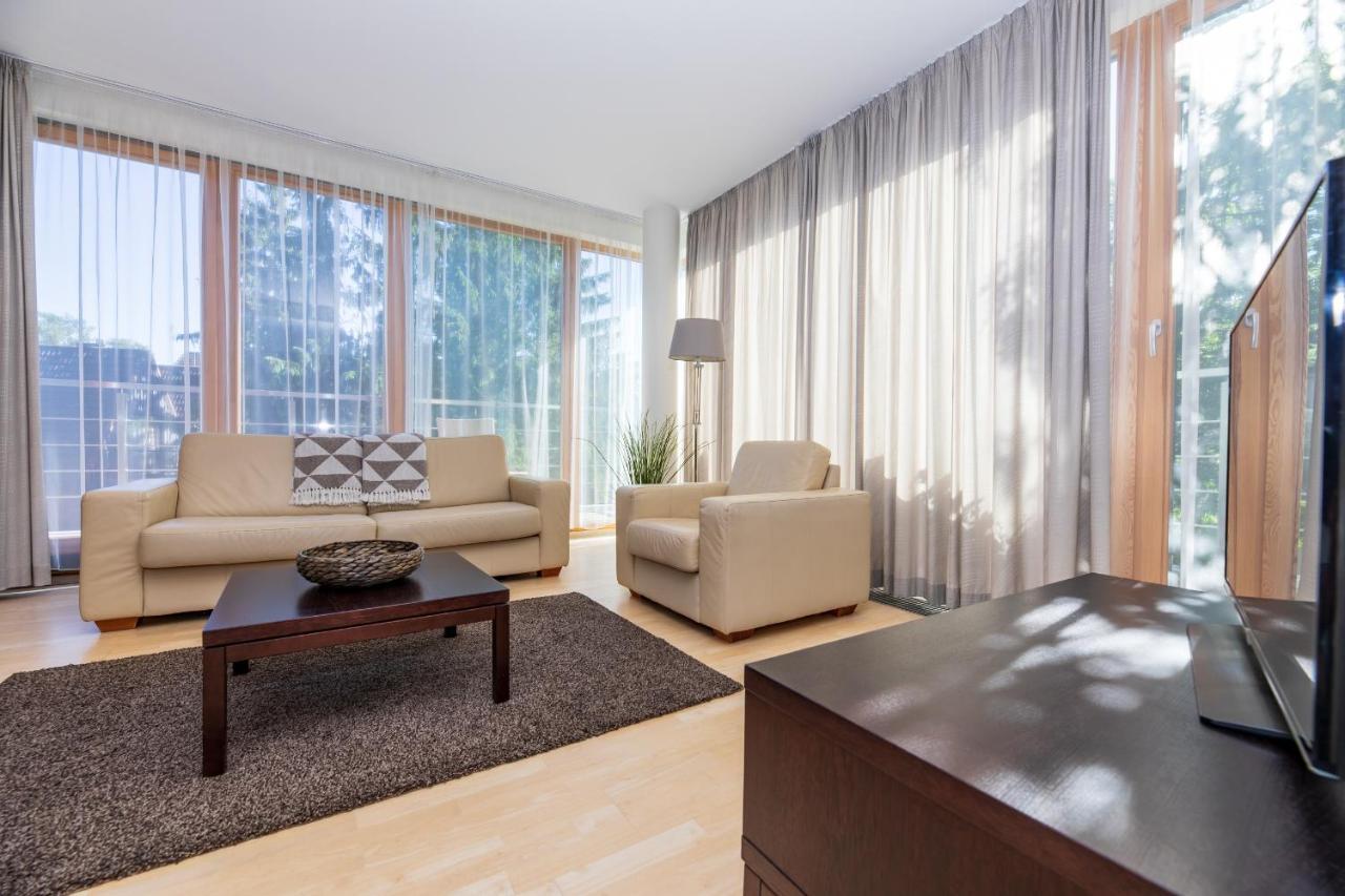 Apartamentai Tylios Pusys パランガ エクステリア 写真